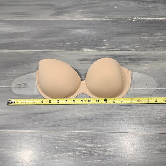 Fashion Forms Bra Go Bare Backless Strapless Adhesive Straps Nude D Cups - Picture 6 of 10